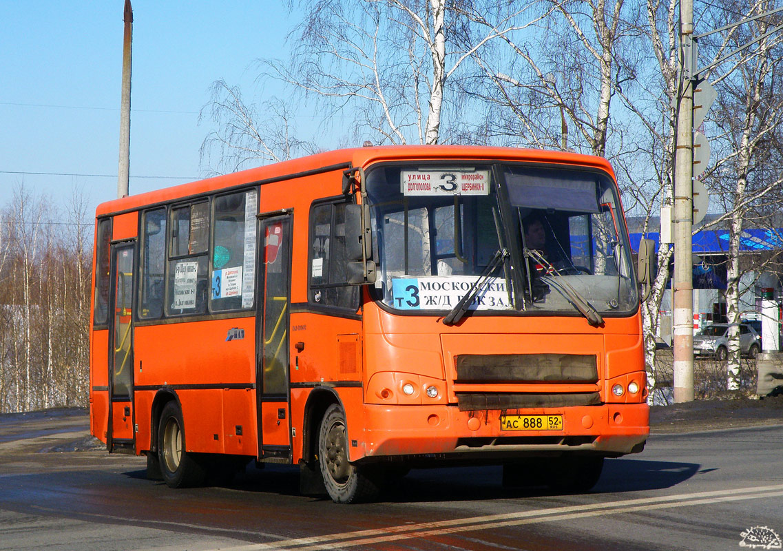 Нижегородская область, ПАЗ-320402-05 № АС 888 52