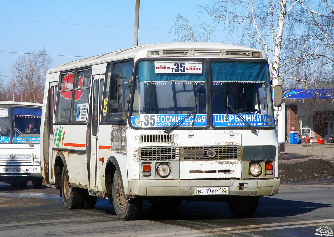 Нижегородская область, ПАЗ-32054 № В 019 АР 152