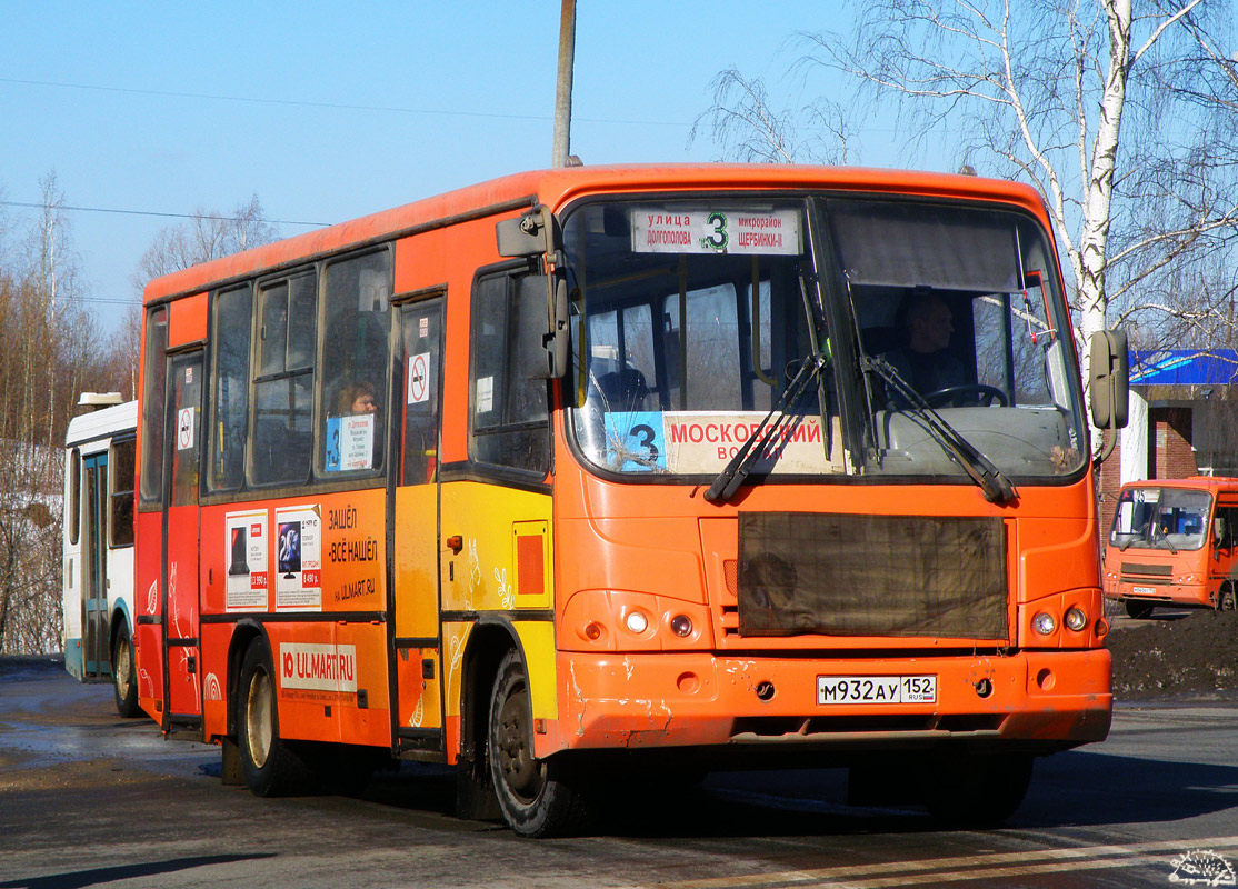 Нижегородская область, ПАЗ-320402-05 № М 932 АУ 152