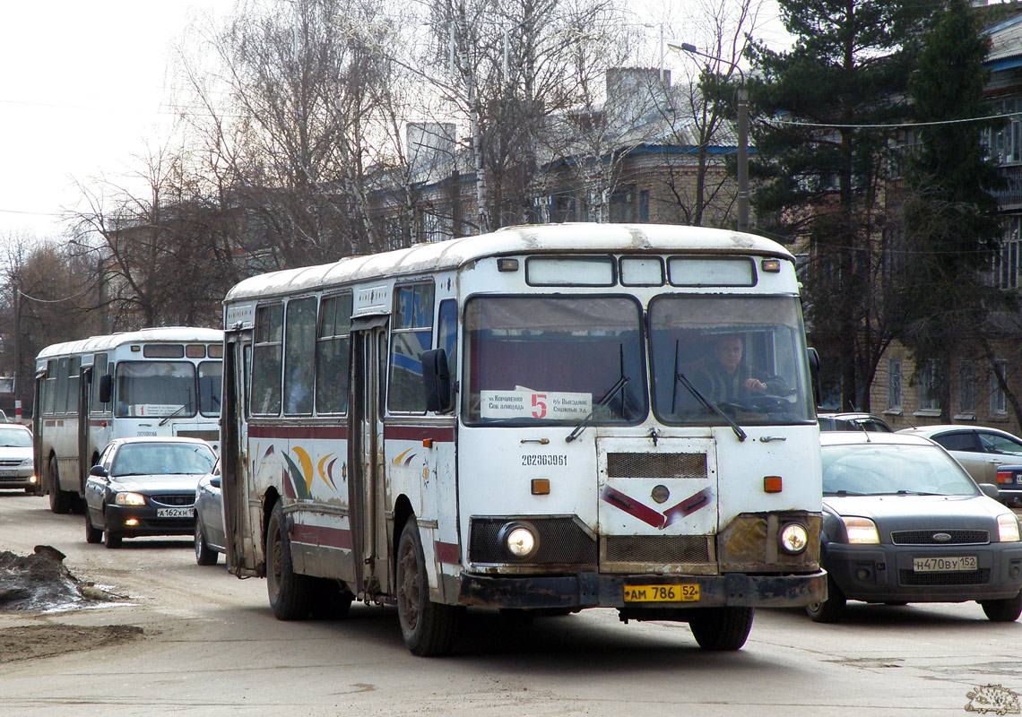 Нижегородская область, ЛиАЗ-677М (БАРЗ) № АМ 786 52