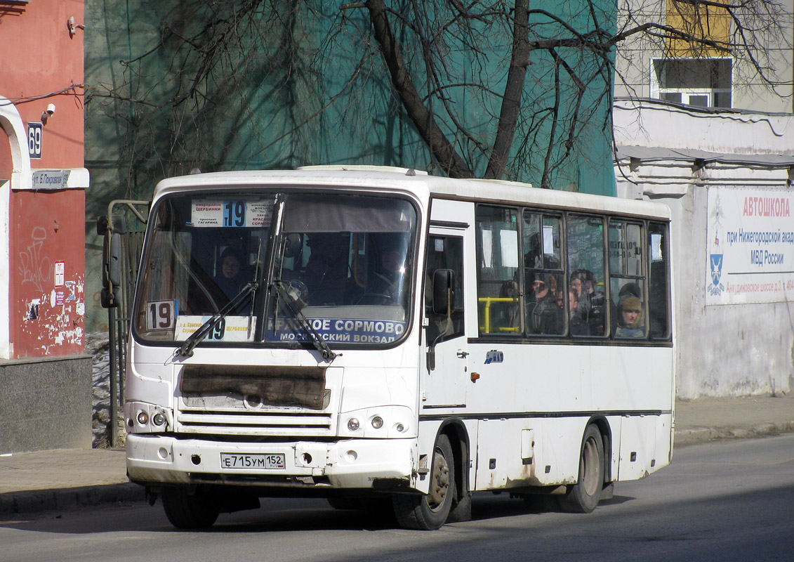 Нижегородская область, ПАЗ-320402-05 № Е 715 УМ 152