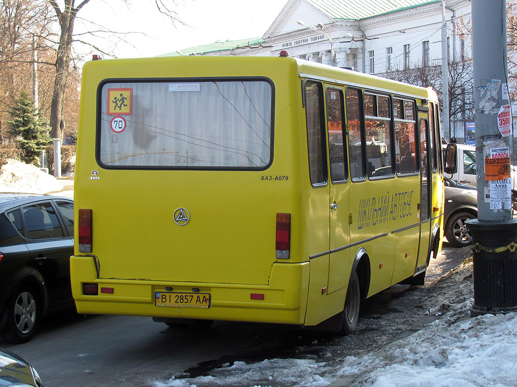 Полтавская область, БАЗ-А079.24ш № BI 2857 AA