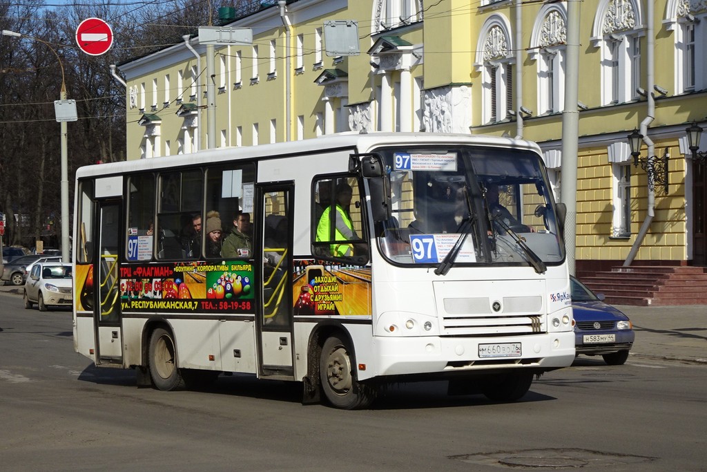 Ярославская область, ПАЗ-320402-05 № М 660 ВО 76