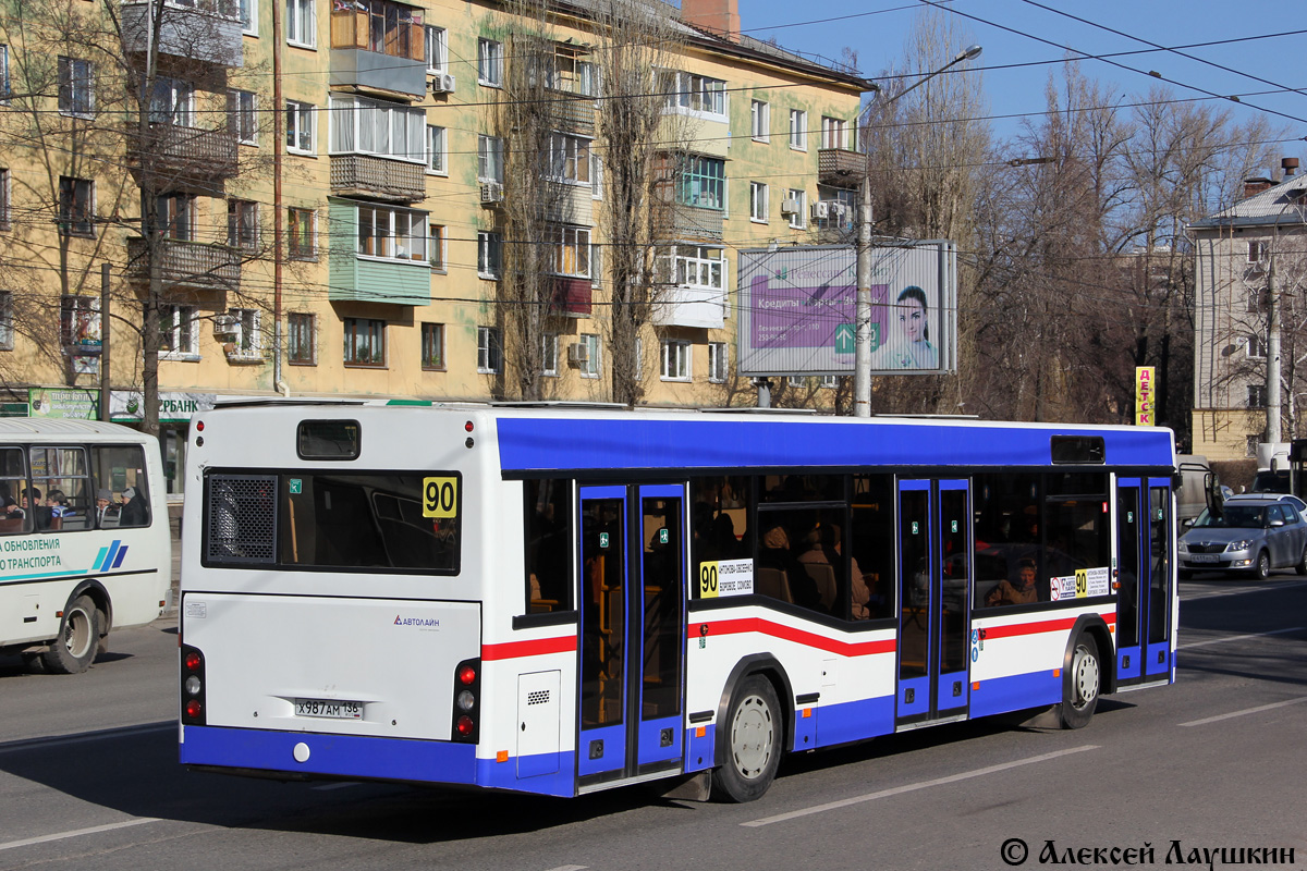 Воронежская область, МАЗ-103.485 № Х 987 АМ 136