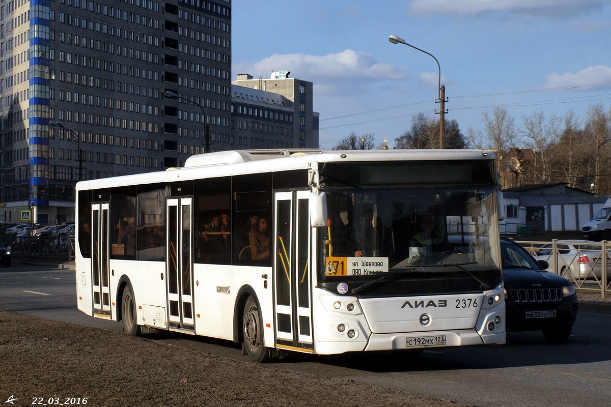 Санкт-Петербург, ЛиАЗ-5292.30 № 2376