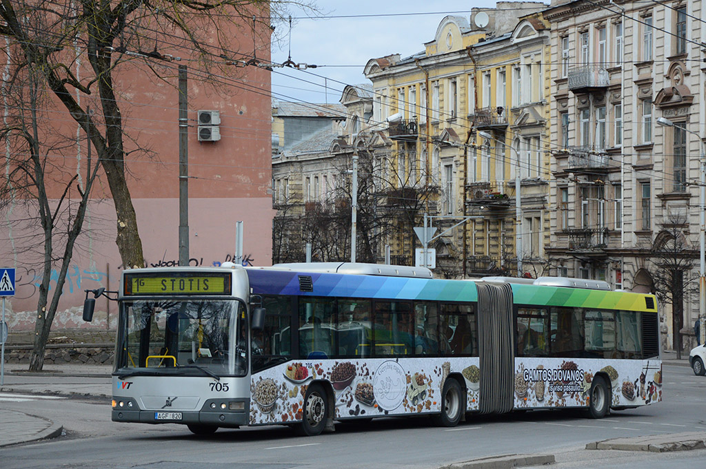 Литва, Volvo 7700A № 705