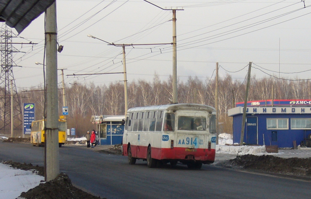 Омская область, ЛиАЗ-677М № 686