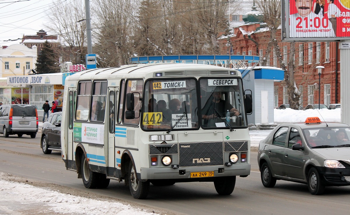 Томская область, ПАЗ-32054 № АА 249 70