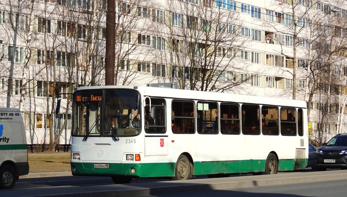 Санкт-Петербург, ЛиАЗ-5256.25 № 2365