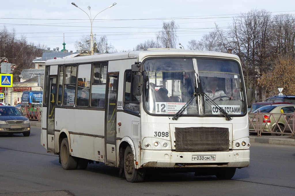 Ярославская область, ПАЗ-320412-03 № 3098