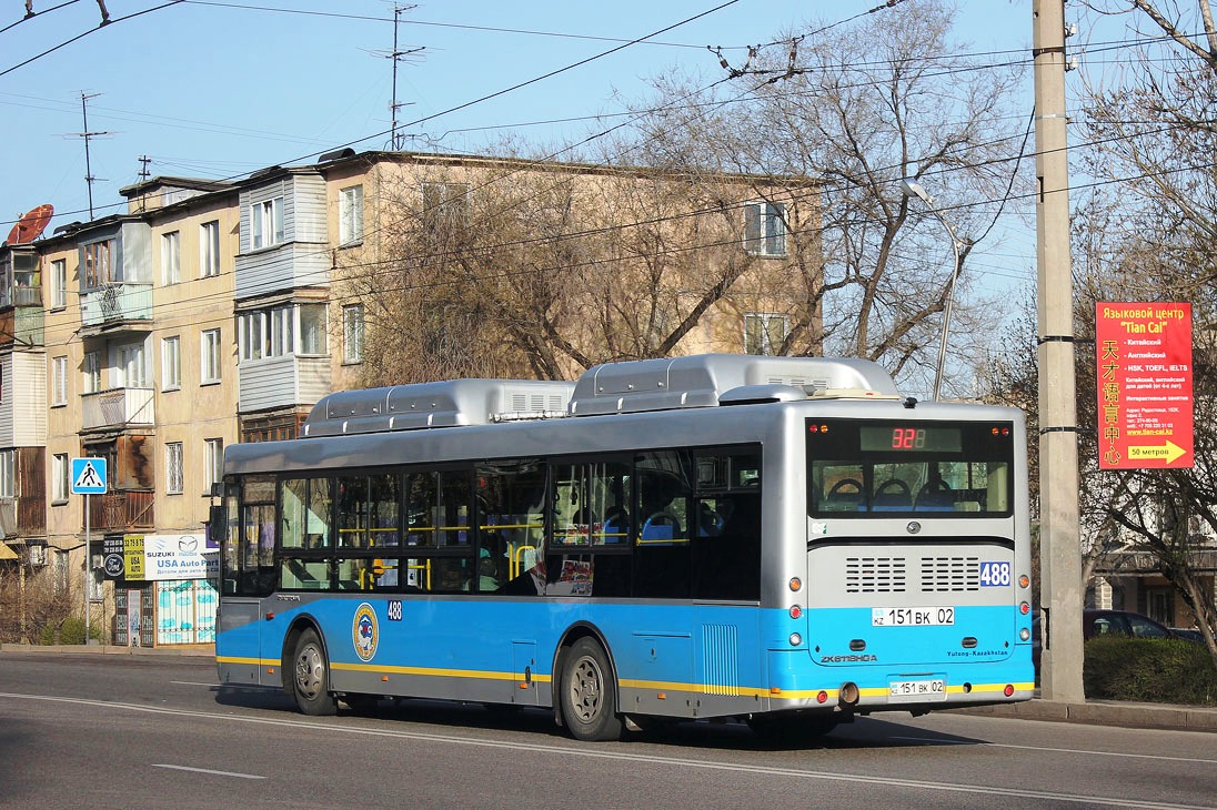 Алматы, Yutong ZK6118HGA № 488