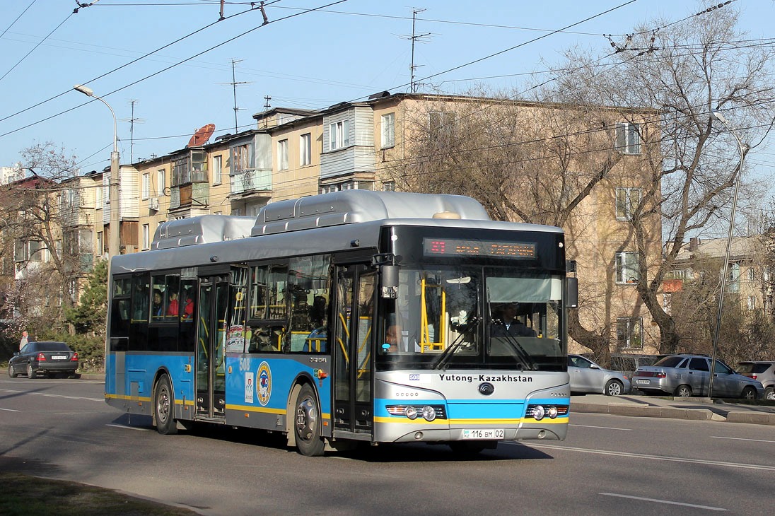 Алматы, Yutong ZK6118HGA № 508