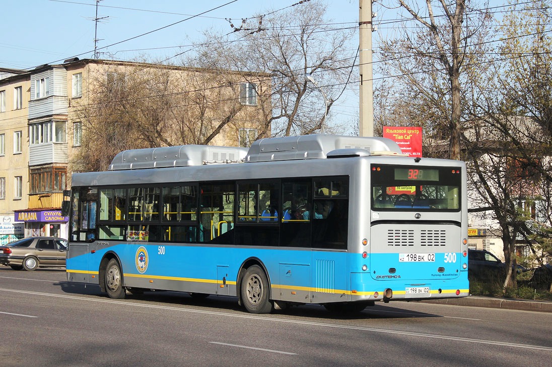 Алматы, Yutong ZK6118HGA № 500