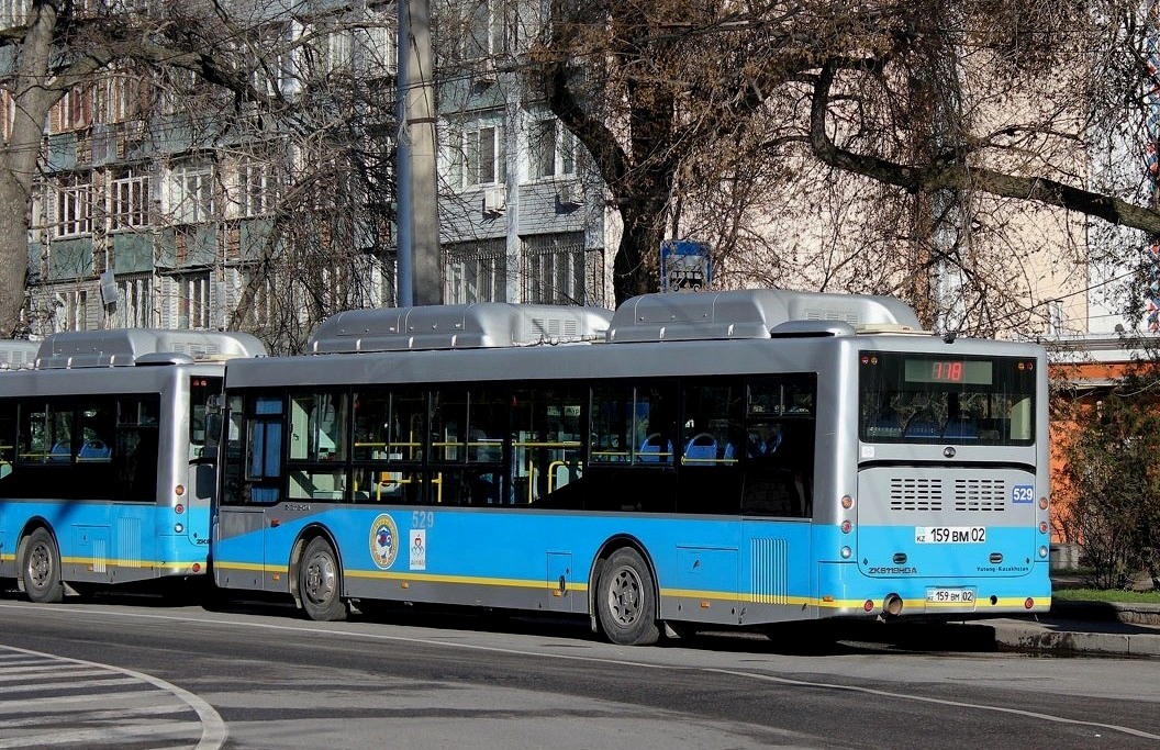 Алматы, Yutong ZK6118HGA № 529