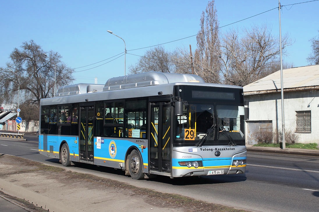 Алматы, Yutong ZK6118HGA № 590