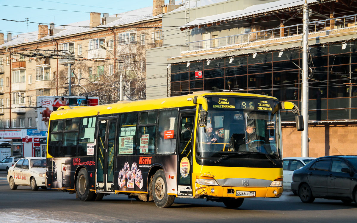 Новосибирская область, Zhong Tong LCK6103G-2 № С 083 НО 154