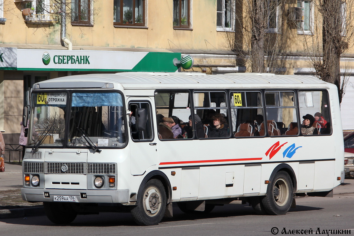 Схема движения автобуса 60Б в Воронеже с …