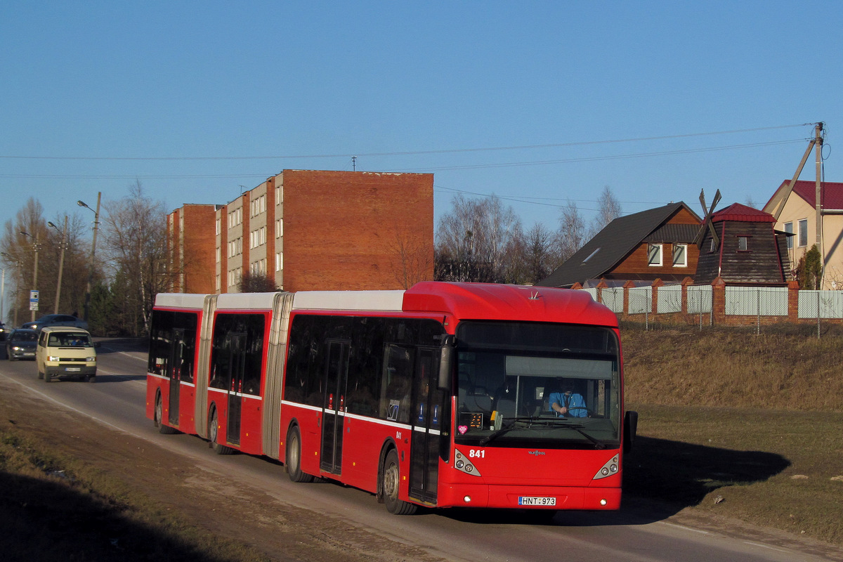 Литва, Van Hool New AGG300 № 841