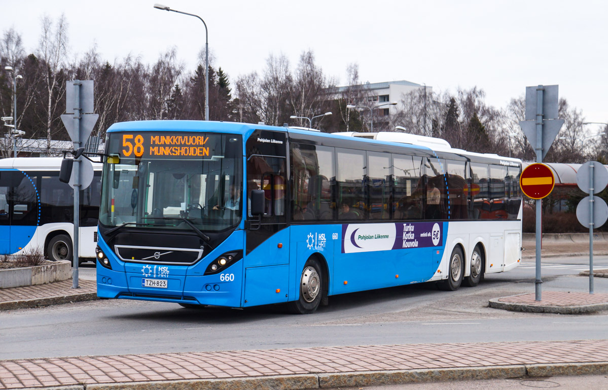 Финляндия, Volvo 8900BLE № 660