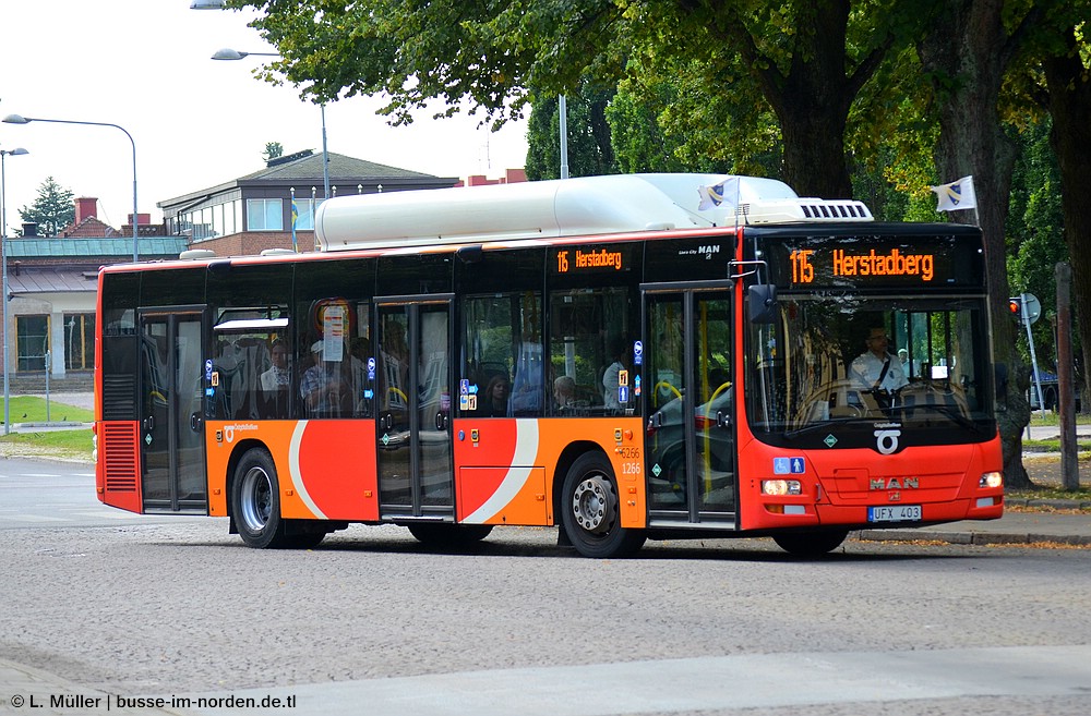 Швеция, MAN A21 Lion's City NL313 CNG № 1266