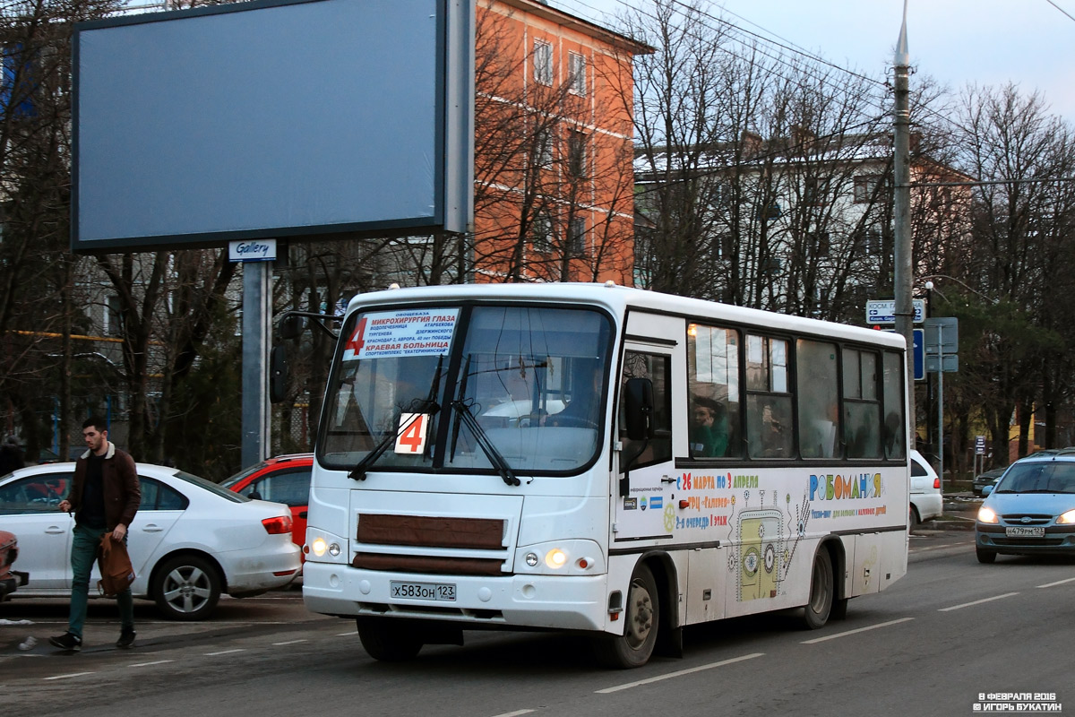 Краснодарский край, ПАЗ-320402-05 № Х 583 ОН 123