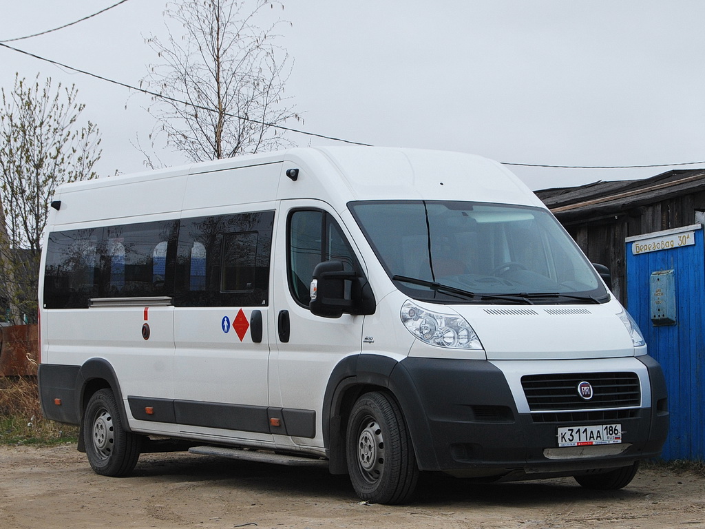 Ханты-Мансийский АО, Нижегородец-FST613 (FIAT Ducato) № К 311 АА 186