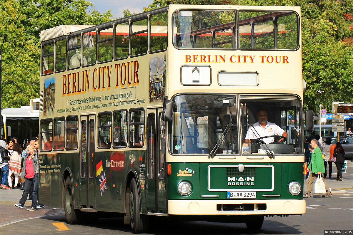 Berlín, MAN 196 SD200 č. B-AA 3294