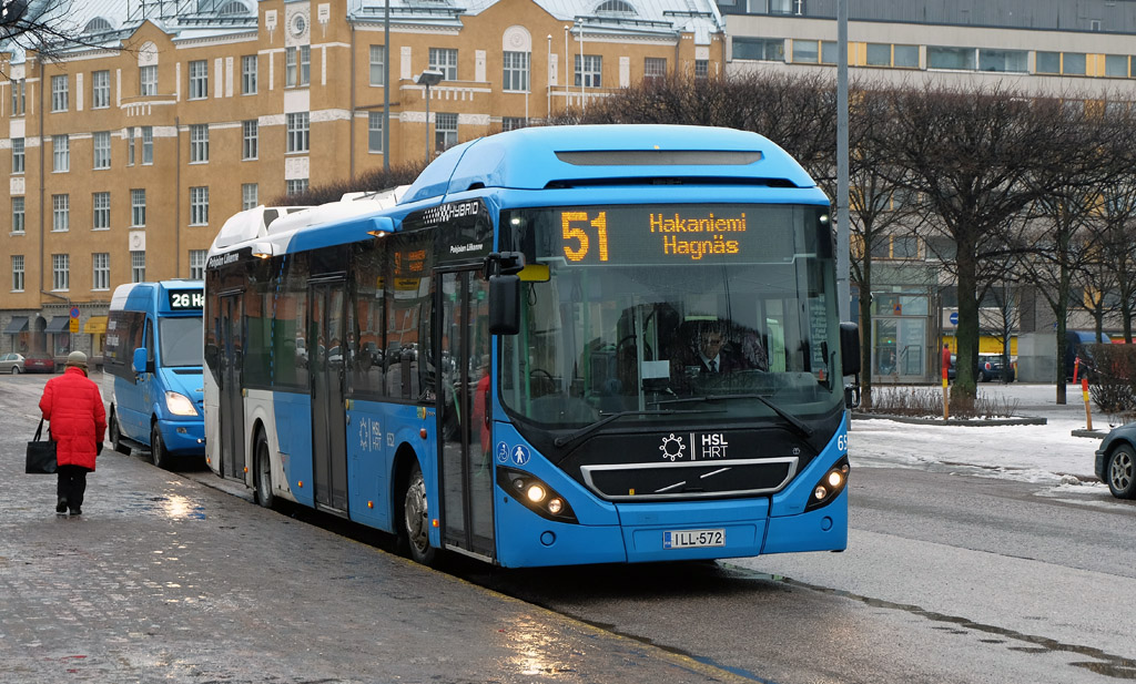 Finland, Volvo 7900 Hybrid # 652