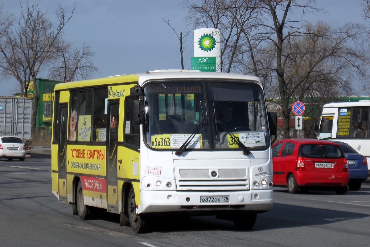 Санкт-Петербург, ПАЗ-320402-05 № В 872 ОХ 178