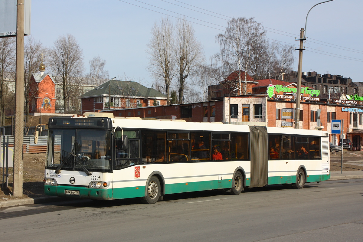 Санкт-Петербург, ЛиАЗ-6213.20 № 2229