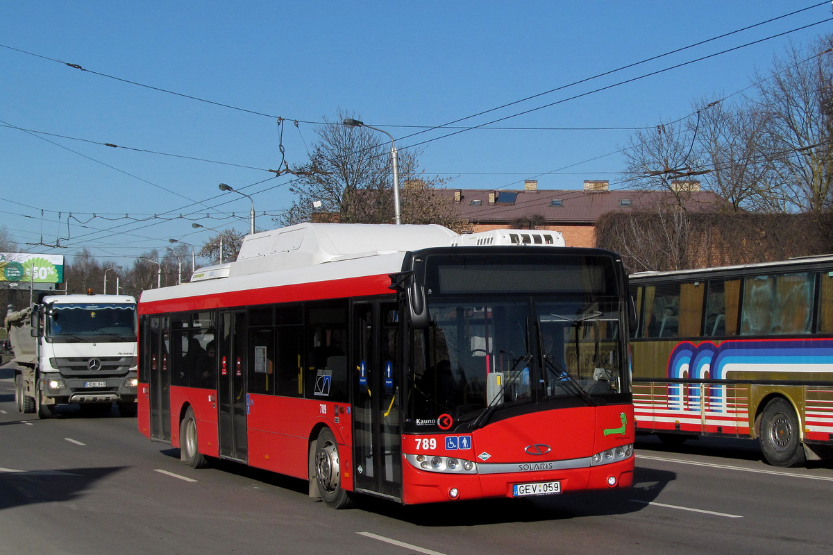 Литва, Solaris Urbino III 12 CNG № 789