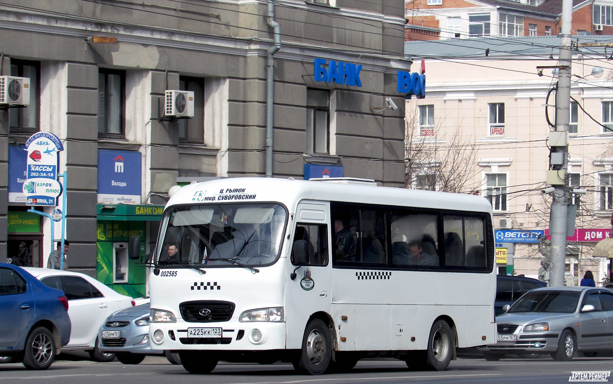 Ростовская область, Hyundai County SWB C08 (ТагАЗ) № 002585