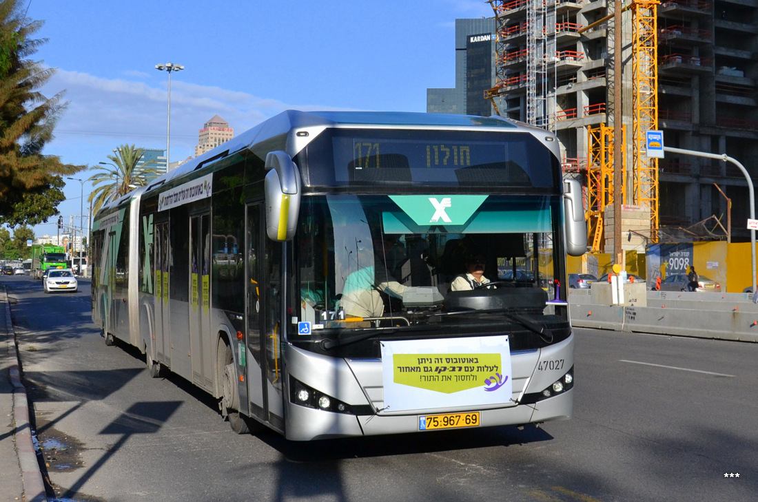Израиль, Merkavim 3434 Metro Bus № 47027