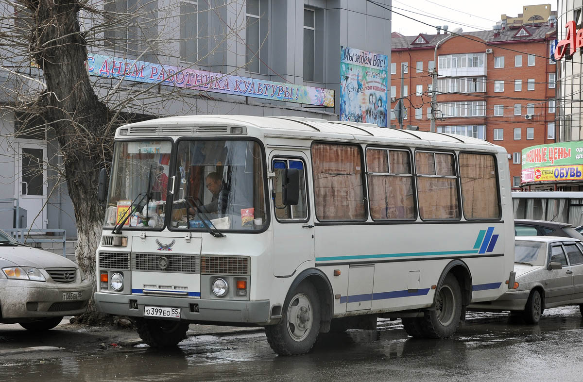 Омская область, ПАЗ-32053 № О 399 ЕО 55