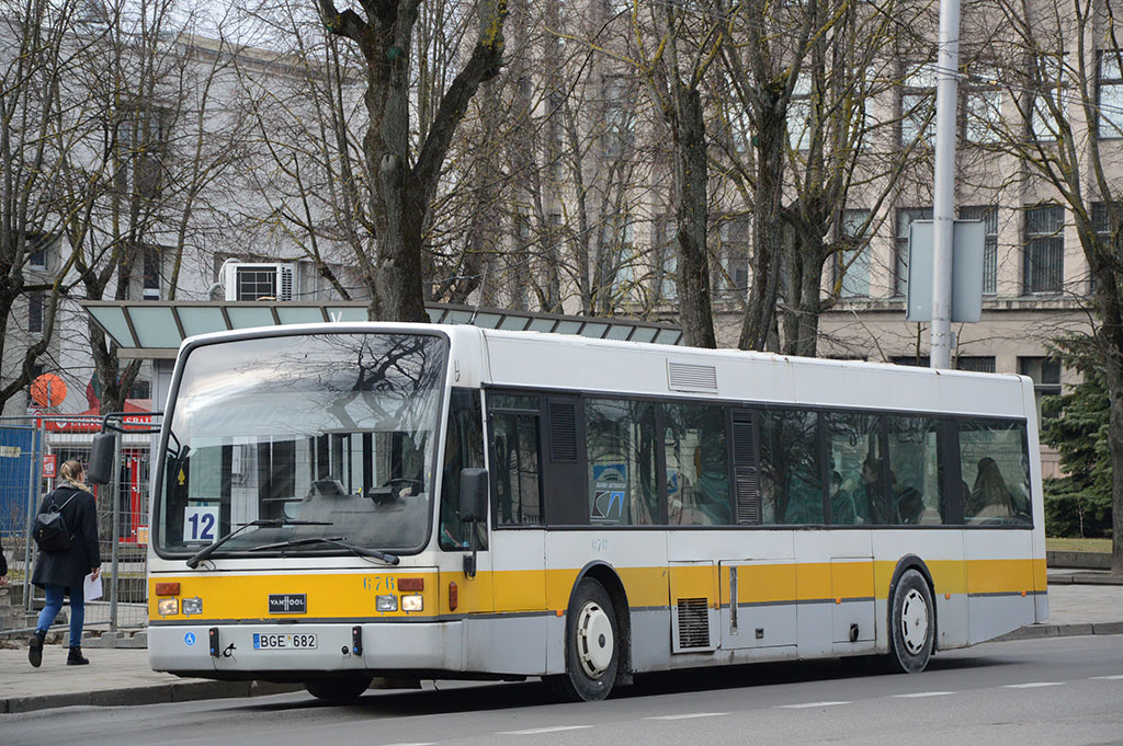 Литва, Van Hool A300 № 676