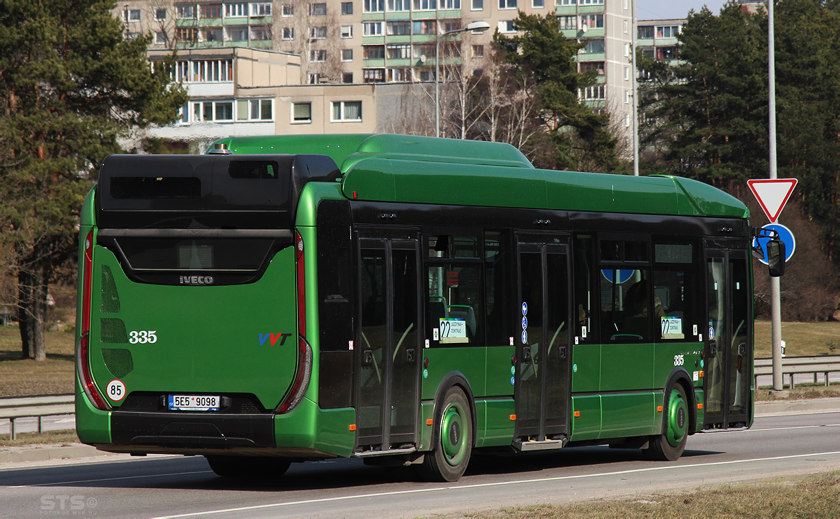 Литва, IVECO Urbanway 12M CNG № 335