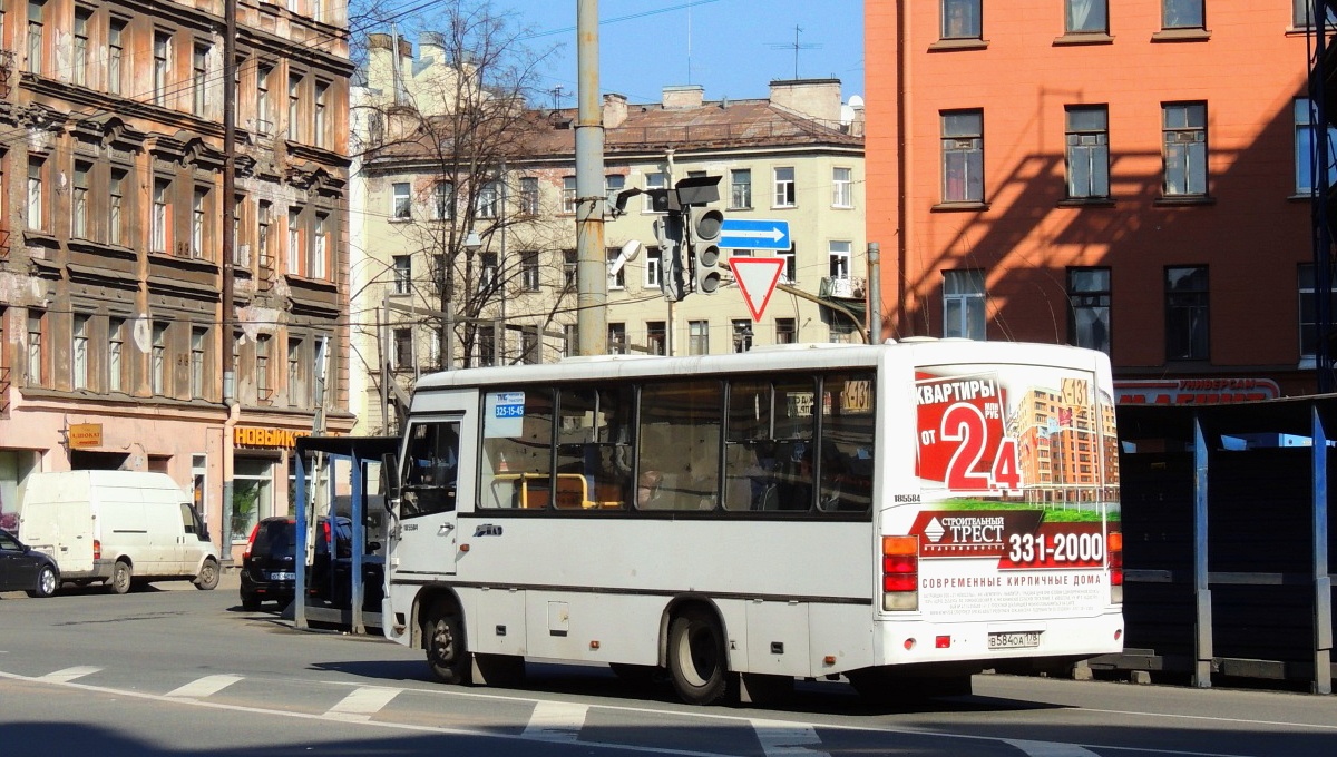 Санкт-Петербург, ПАЗ-320402-05 № В 584 ОА 178