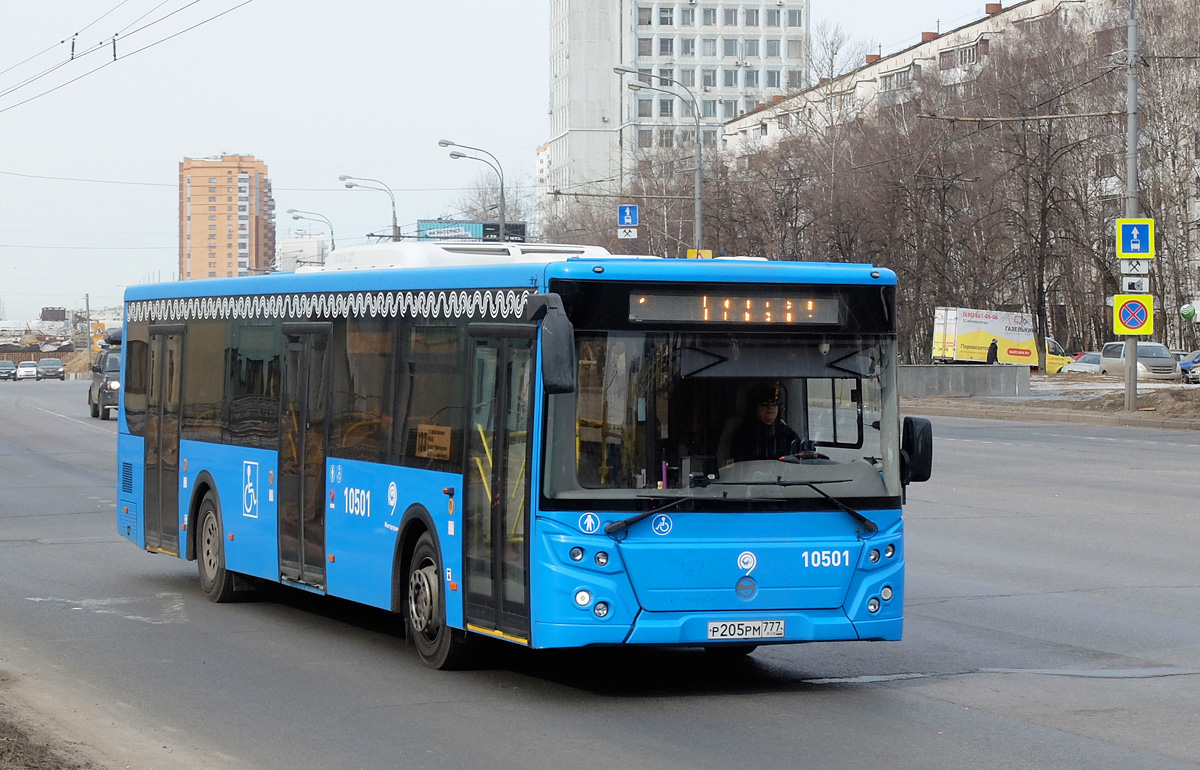 Moskwa, LiAZ-5292.22 (2-2-2) Nr 10501