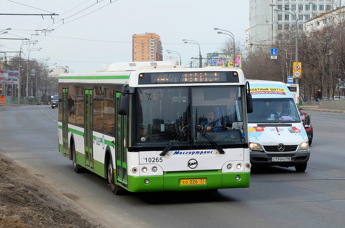 Москва, ЛиАЗ-5292.21 № 10265