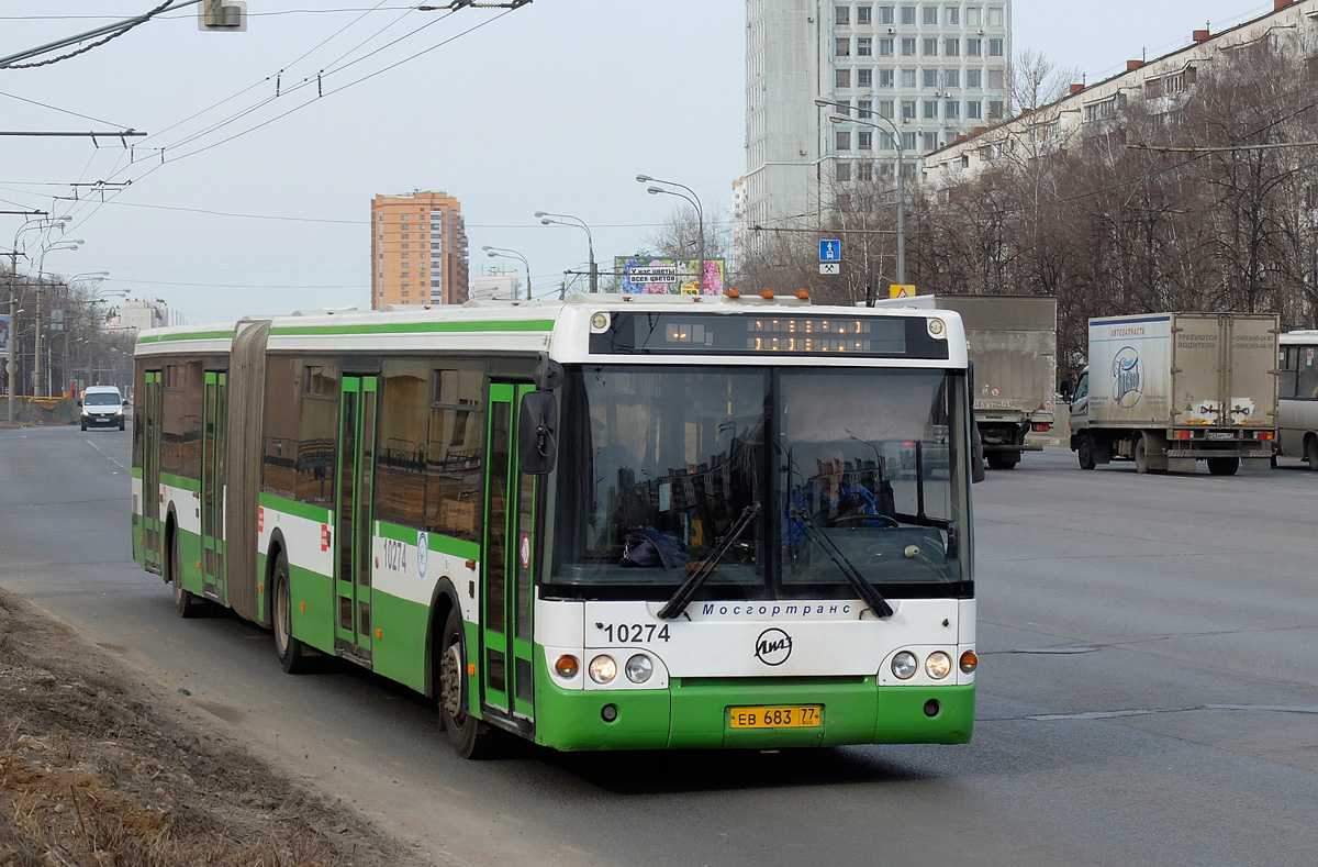 Москва, ЛиАЗ-6213.20 № 10274