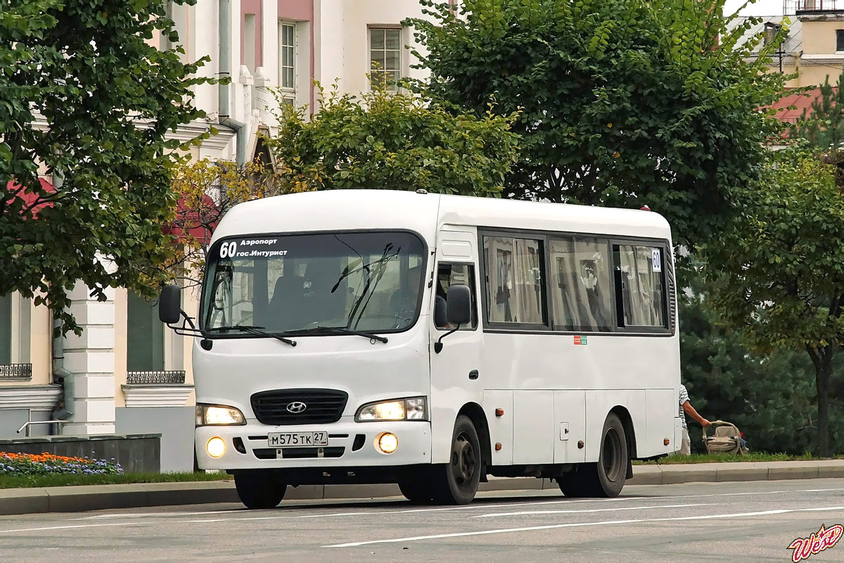 Хабаровский край, Hyundai County SWB C08 (ТагАЗ) № М 575 ТК 27