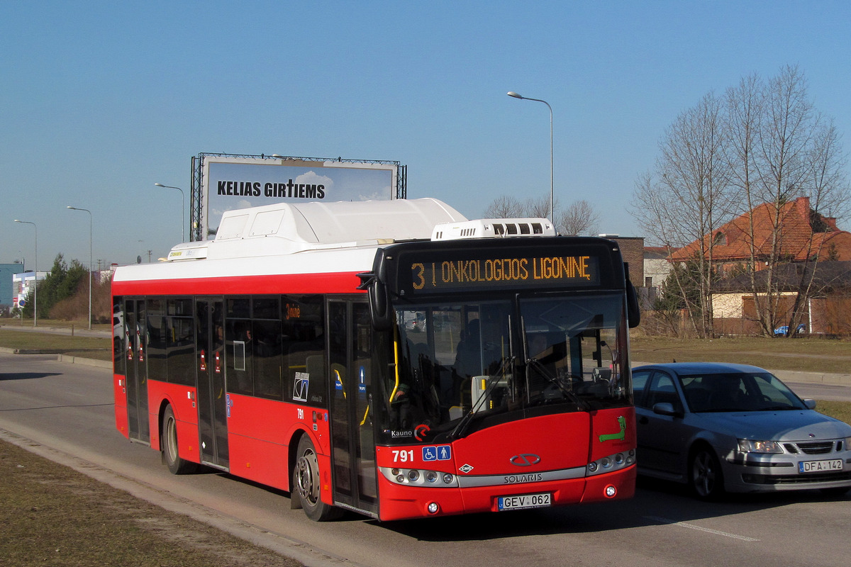 Литва, Solaris Urbino III 12 CNG № 791