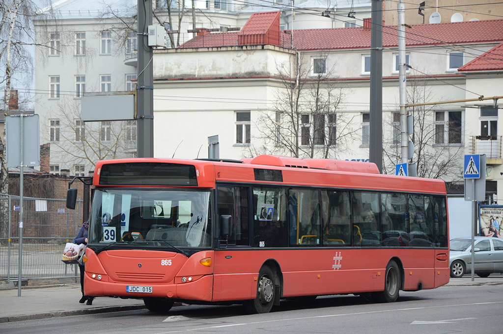 Литва, Scania OmniCity II № 865