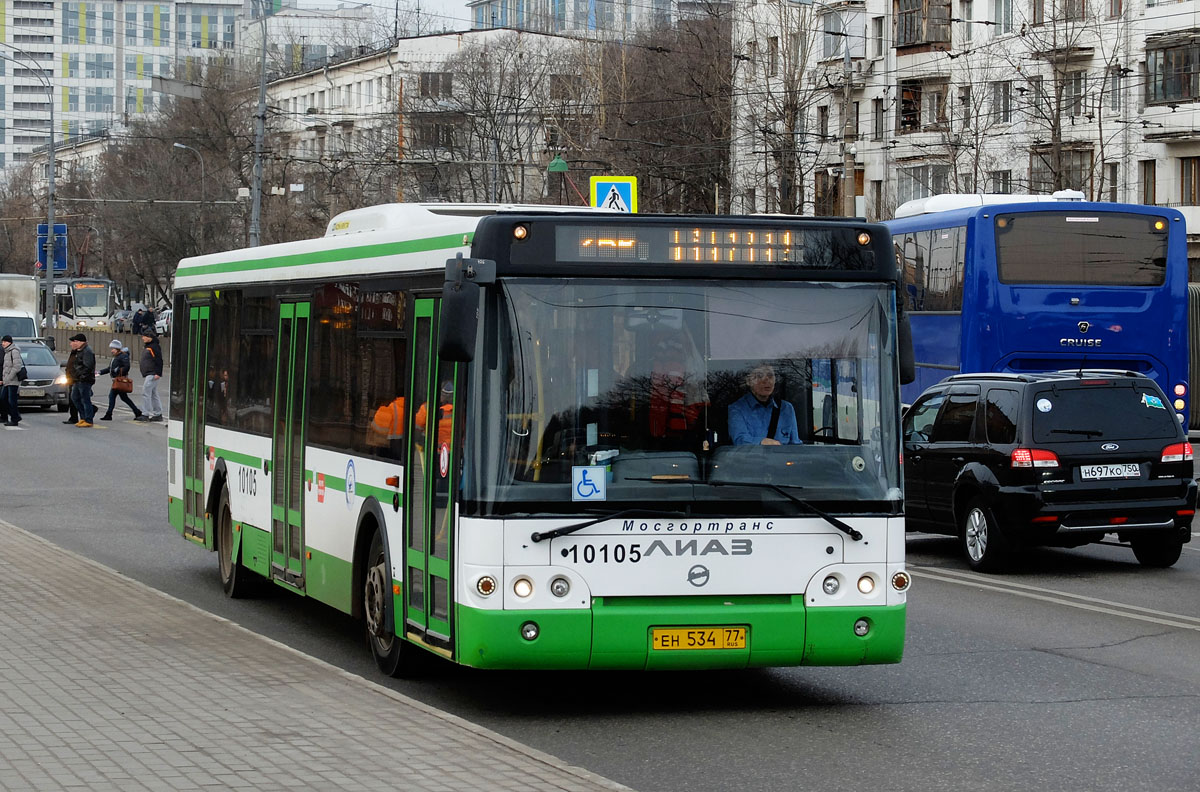 Moskau, LiAZ-5292.22 (2-2-2) Nr. 10105