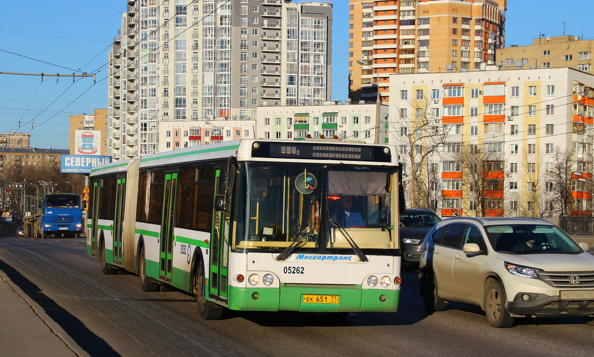 Москва, ЛиАЗ-6213.20 № 05262