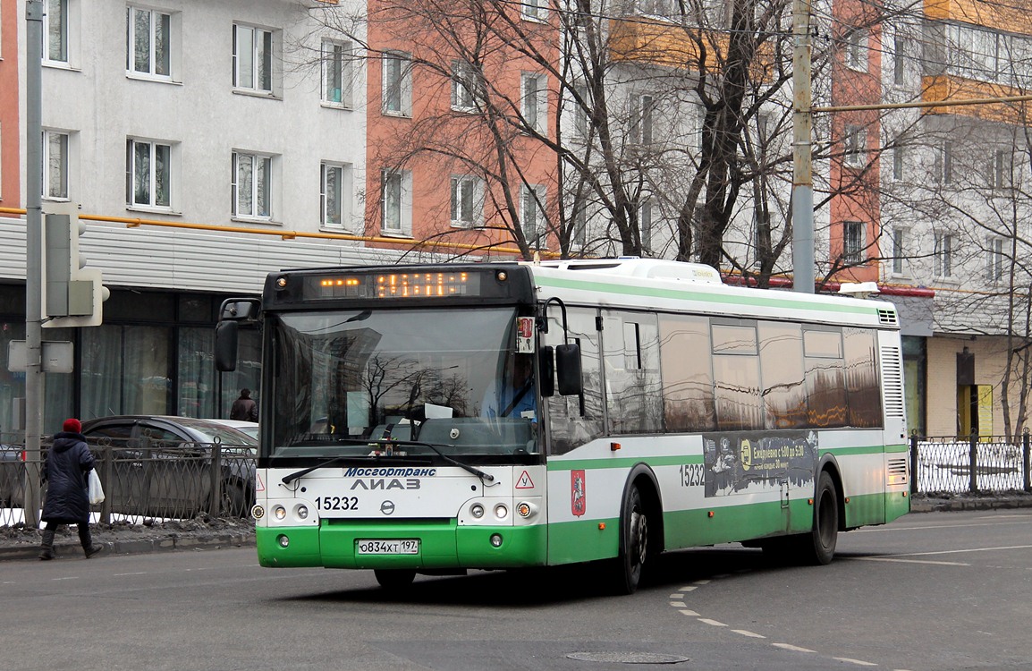 Москва, ЛиАЗ-5292.22-01 № 15232