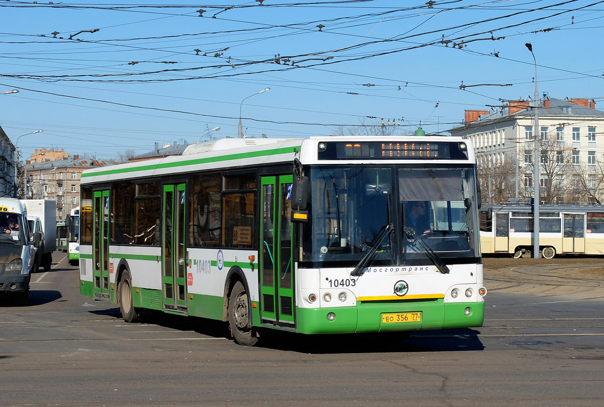 Москва, ЛиАЗ-5292.21 № 10403