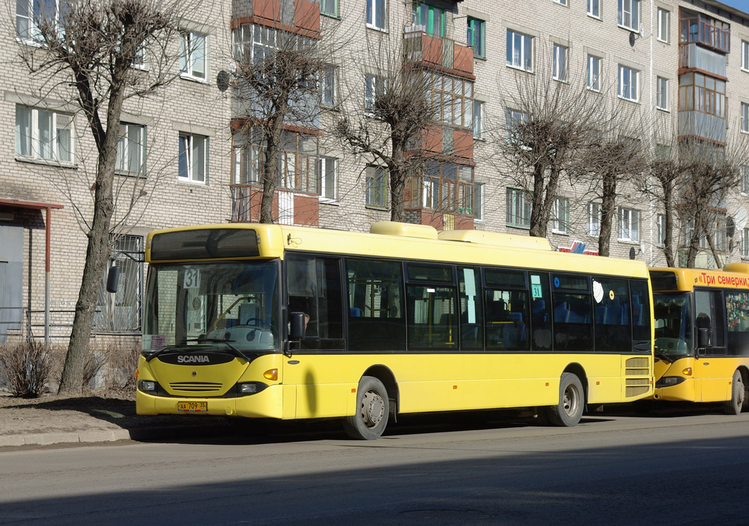 Вологодская область, Scania OmniLink I (Скания-Питер) № АА 709 35