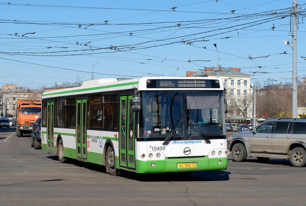 Москва, ЛиАЗ-5292.21 № 10400