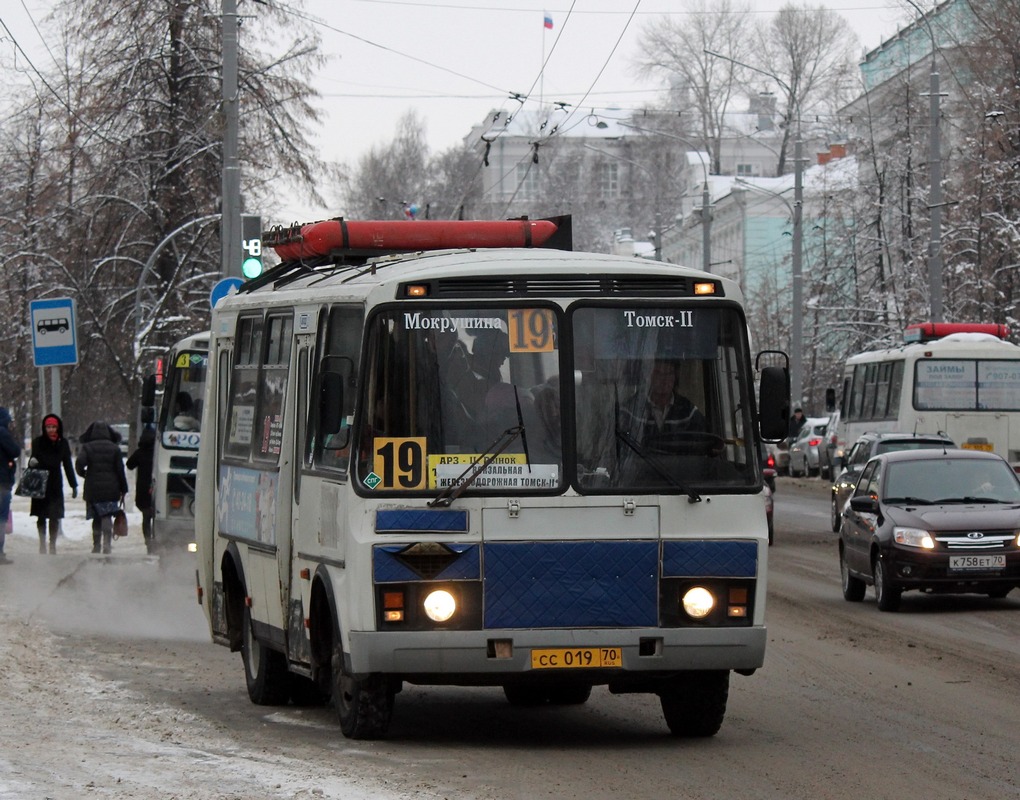 Томская область, ПАЗ-32054 № СС 019 70